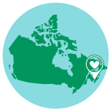Regionswahl Kanada Icon
