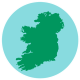 Irland Landesweit Grafik