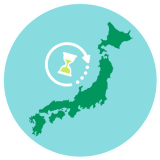 Japan Kurz-Programm Grafik