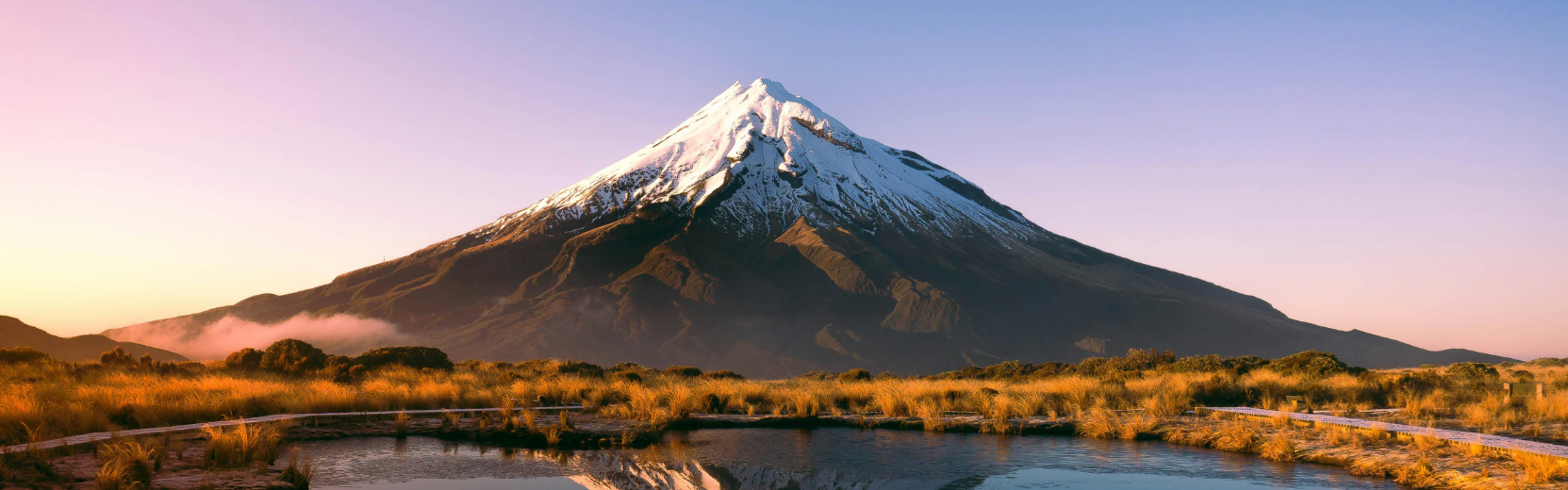 Berg Taranaki in Neuseeland