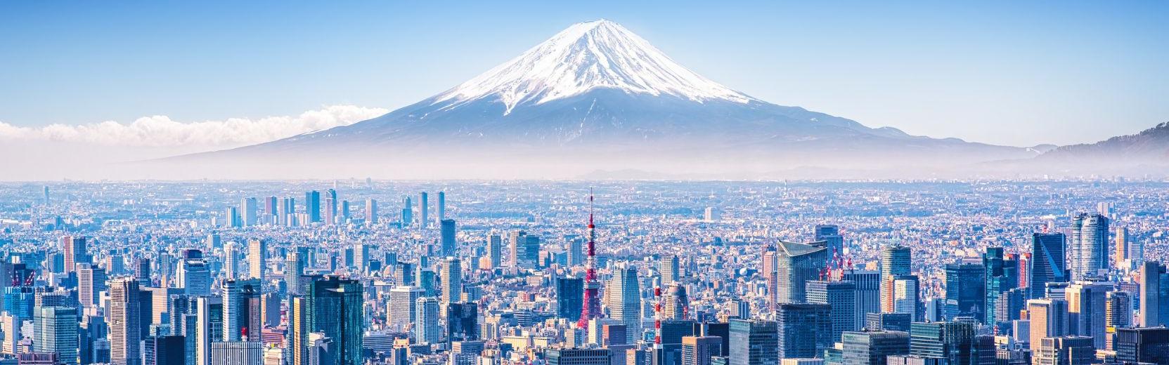 Schüleraustausch Japan Tokio und Mount Fuji