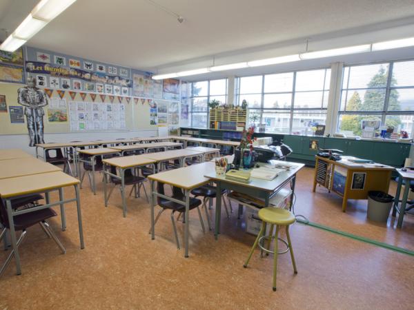 Schüleraustausch, Kanada, Schulwahl, Burnaby North, Klassenzimmer